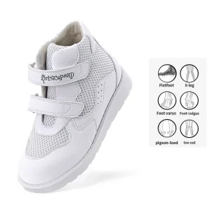 Princepard Stylish Student Kid Orthopedic Flat Foot Arch Support Breathable Casual Shoes for Boys and Girls Winter Spring