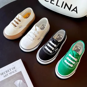 Princess Girls New Baby Canvas Sneakers Denim Breathable Kids’ Sport Shoes