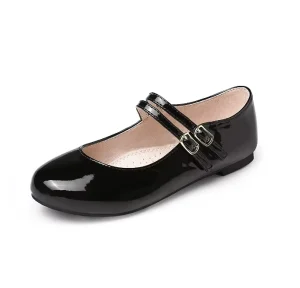 Princess Mary Jane Flats for Kids Simple Design Ballet Dress Shoes for Girls for Back to School Summer Winter Party