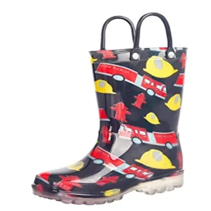 Printed Pvc Boots Kids Pvc Mid High Boys Gum Boots