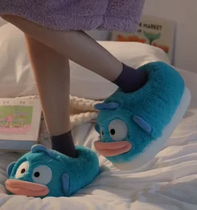 Product Cute Slippers Animal Slippers for Kids Family Plush Slippers
