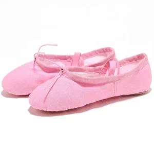 Professional Girls Foldable Soft Flat Ballet Shoes Kids Sport Shoes for Dancing