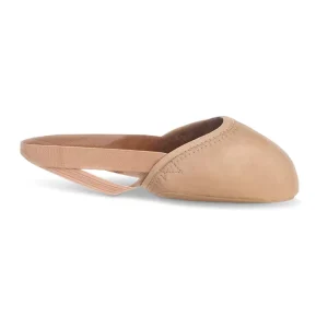 Professional Grade Soft Microfiber Leather Wear-resistant High Stretch Sole Modern Half Ballet Shoe