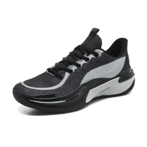 Professional Men Outdoor Sports Sneakers Breathable Blank Mesh Women Kids Boys Basketball Shoes