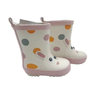 Promotional Custom Waterproof Girls Rubber Kids Rain Boots