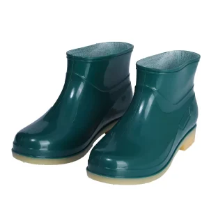 Pvc Ankle Boots Short Boots for Woman Rain Work Boots