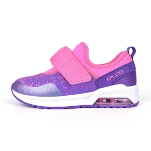 QILOO Collection Smart Sneakers Anti-Slippery Mesh Lining All Seasons for Boys Girls Children Running Shoes