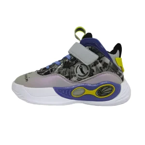 QILOO OEM Basketball Style Shoes for Children Kids Boys Fashionable Breathable Non Slip for Autumn