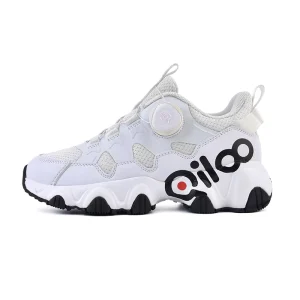 QILOO Unisex Winter Spring Walking Shoes High Fashion Breathable Fly Weave Comfortable Mesh Lining Leather Upper PU