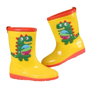 Rain Boots Cute Cartoon Kids Shoes Waterproof Anti skid Children Shoes Simple Fashion Children’s Shoes Outdoor Leisure Soft