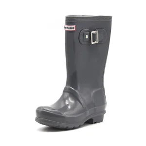 Rainboots Children Gumboots Boy Botas Lluvia Customized PVC Waterproof Ankle Rain Boots Shoes Kids