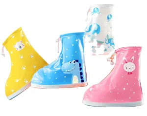 Rainy Season Waterproof Recyclable Outdoor Silicon Shoe Protection Cover for Child