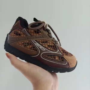 Ready Stock Autumn Trending Kids Designer Sneakers Children Boy’s Brown Luxury Casual Sports Shoes