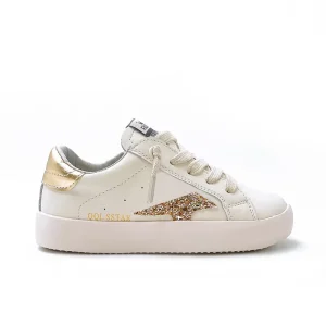 Real Leather Star Kids Sneakers Boys Retro Casual Shoes Girl Designer Running Shoes for Children