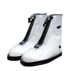Reusable Plastic Rain Boots Over Shoes Non slip Durable PVC Shoes Waterproof Rain Boots Shoes Covers
