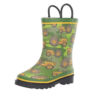 Rubber Boots Waterproof Rain Boots Kids 3D Cartoon Toddler Boys Rain Boots
