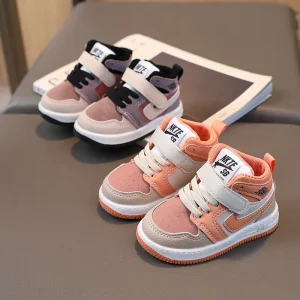 Rubber Kid Shoes Footwear Sport New Style Custom Children Running Shoes Boys Fashion Casual Cute Sneakers for Girls
