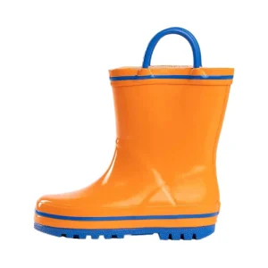 Rubber Waterproof Rain Boots for Kids Unisex All Seasons Made in China