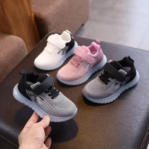 School Children’s Mesh Sports Shoes Breathable Summer Kids Casual Footwear Girls Running Styles Boys Trainer Shoes