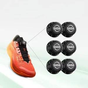 School Shoe Easy Lacing System DADA Durable Dial For Active Students Free Hand No Tie Suitable Kids Sport Shoes Worker Adult