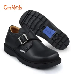 School Shoes for Kids Black Boys Genuine Primary Quality Kid Leather Manufacturer School Shoes for Kids