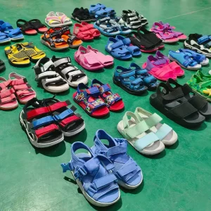 Second Hand International Brand Kids Sandals by Pairs Used Children’s Shoes Products Children Sandals Fashion Styles