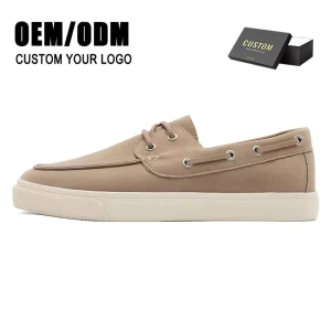 Sepatu Sneakers Pria Fashion Men’s Lace-up Boat Shoes Flat Rubber Casual Classic Italy Shoes African Top