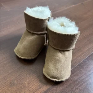 Sheep Fur Soft Warm Kid Shoes