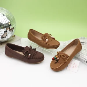 Shehe Mixed Trending Kids and Children Fashion Party Loafer Shoes Girl Designer