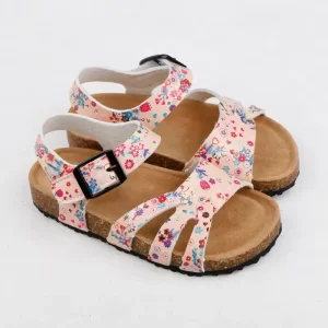 Shoes Factory New Style Kids Girl Cork Foot bed Comfort Slippers Summer Bio Shoes