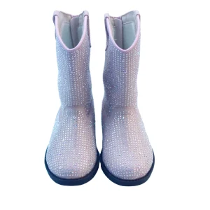 Side Zipper Anti Slippery TPR Hard Sole Kid Shoes Girl Boots Fashion Ankle Real Leather Casual Light Western Cow