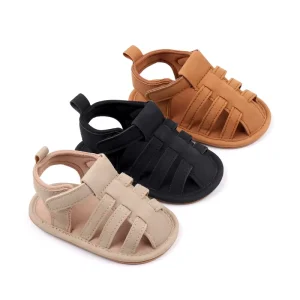 Simple Design Baby Boys Shoes Summer Infant Boy Sandals