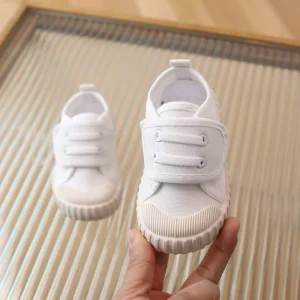 Simple Trendy Casual Kids Shoes Flat Wearable Children’s Shoes Comfortable Soft Bottom Children Shoes Princess Lightweight