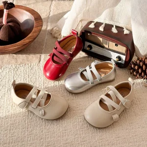 Single Shoes Spring and Summer Girls Bow Non slip Walking Mary Jane Shoes Shoes Girls Shoes