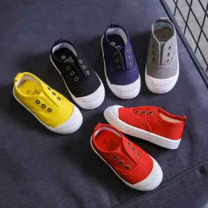 Size 21-35 Fashion Spring Autumn Children Casual Shoes for Girls Boys Child Sneakers Kids Shoes Canvas