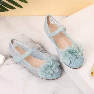 Size 21-36 Little Kid Girl’s Flats School Shoes for Girls Princess Shoes Kids Sandals