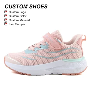 Size28 35 Kids Sports Casual Sneakers Grisl Boys’ Soft Sole Lightweight Running Shoes Mesh Breathable Design for Summer