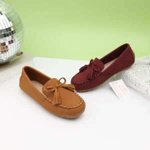 Slip-On Kids Shoes Soft Boat Style Lightweight Comfortable Toddler Sneakers Easy Wear Non-Slip Sole Breathable Children Loafers
