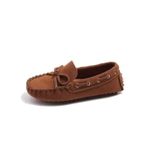 Slip On Kids Shoes Soft Boat Style Lightweight Comfortable Toddler Sneakers Easy Wear Non Slip Sole Breathable Children Loafers