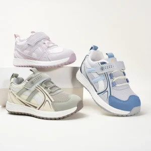 Slip on Sneakers for Kids Plain Color Children’s School Sneakers Unisex Child Velcro Sneakers for Kids School Daily Life Walking