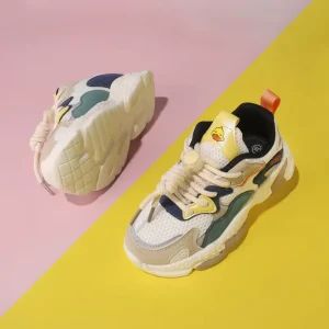 Sneakers Fashion Sports Breathable Mesh Net Cloth New Shoes Running Shoes Boys Children’s Sports Shoes