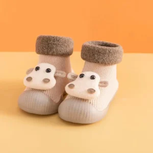 Soft Baby Pre Walker Shoes Warm Anti Slip Shoes Comfortable Shoes for Infants Indoor