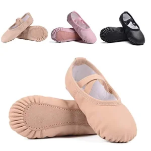 Soft Ballet Tap Shoes Kids Adults Sport Style PU Insole Jazz Dance Girls Trainingwear