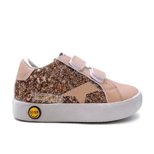 Soft Leather Baby Shoes Star Brand Custom Kids Sneakers Girls Casual Style Glitter Children’s Sports Shoe