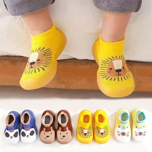 Soft Non Slip Baby Walker Shoes with Flexible Sole and Breathable Design for Infant Boys and Girls Indoor Outdoor Use