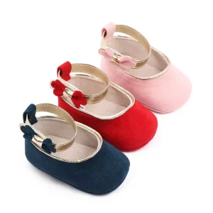 Soft Sole Indoor Baby Newborn Infant Baby Girl Shoes 0-18 Months