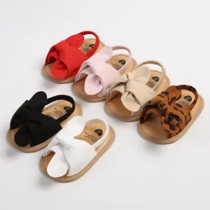Soft Sole Newborn Infant Baby Girl Sandals Slippers