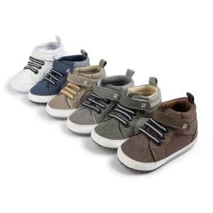 Soft Sole Toddler Soft Sports Shoes First Walking Baby Shoes Sneakers for Boys and Girls