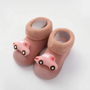 Soft TPE Sole Baby Casual Shoes Breathable Anti Slip Infant Indoor Shoes