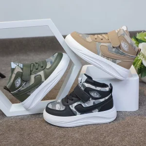 Sport Shoes for Children Fashion Boys Casual Shoes Basketball Kids Sneakers